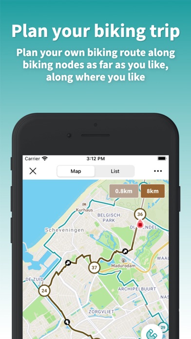 NodeMapp Bike Screenshot