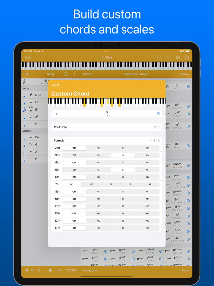 Suggester  Chords and Scales