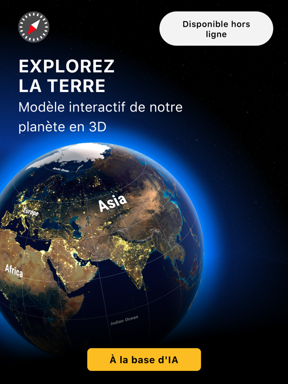 Screenshot #4 pour Globe 3D - La Terre: Voyage AR