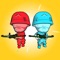 Control two soldiers, shoot enemies