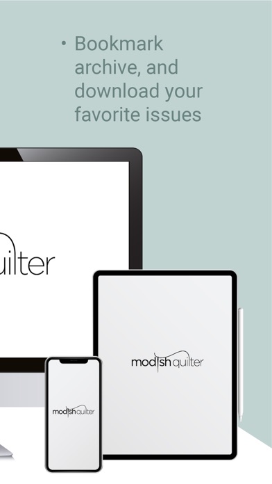 Modish Quilter Magazine Screenshot