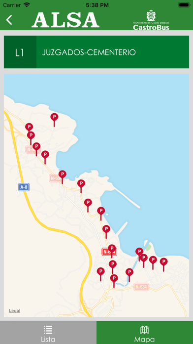 Autobuses Castro Urdiales Screenshot