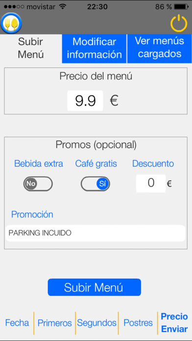 Screenshot #3 pour PonTuMenú
