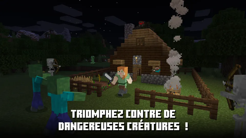 Capture d'écran de Minecraft sur iPhone 3