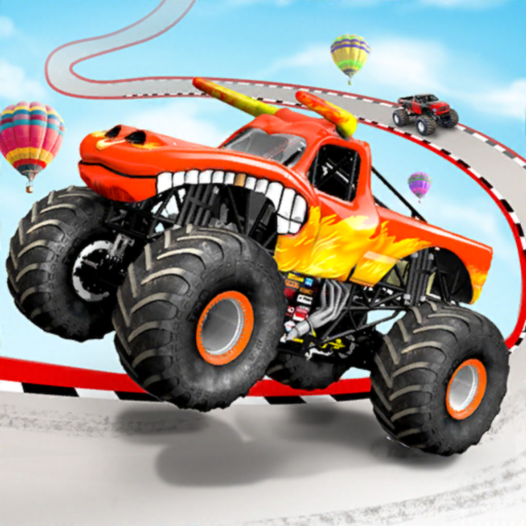 Get Monster Truck Stunt- Mega Ramp for iOS, iPhone, iPad Aso Report