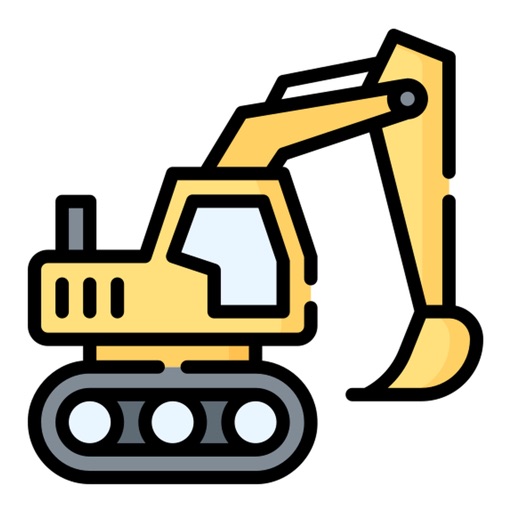 Excavator Stickers icon