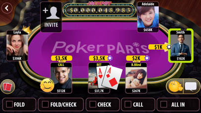 Poker Paris: danh bai onlineのおすすめ画像1