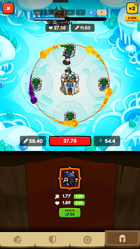 #6. Apexlands: idle Tower Defense (iOS) 由: Black Bears