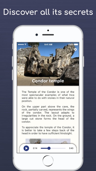 Machu picchu audioguideのおすすめ画像2