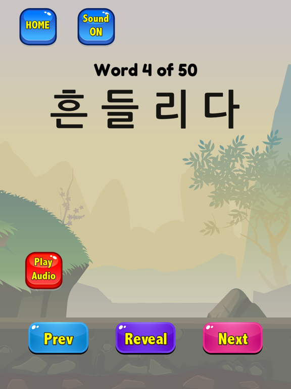 Korean Flashcards 2025 TOPIK iPad screenshot