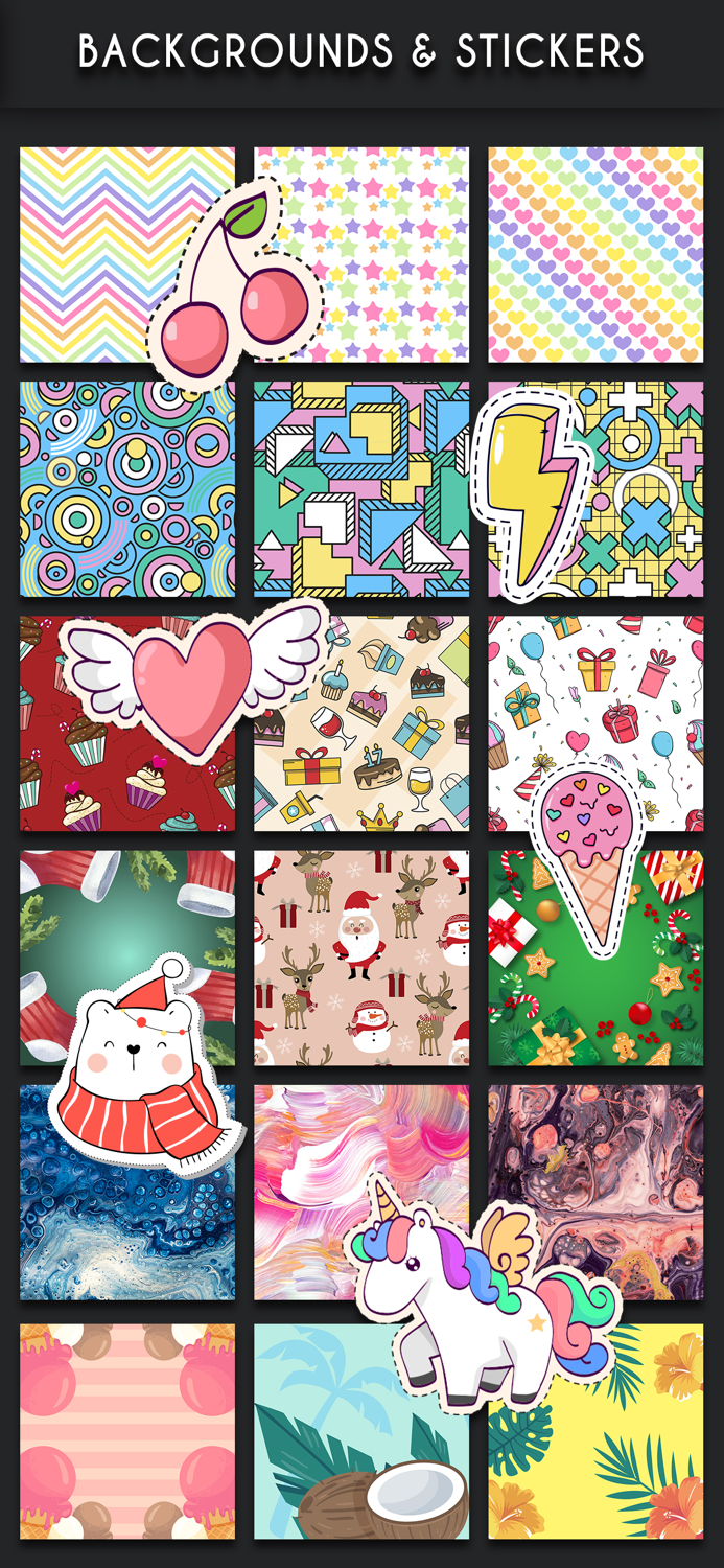 Collage Art - Stickers