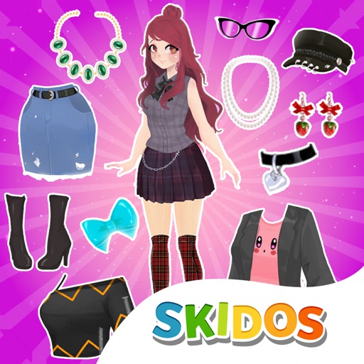 SKIDOS Fashion Doll Dress up iOS App