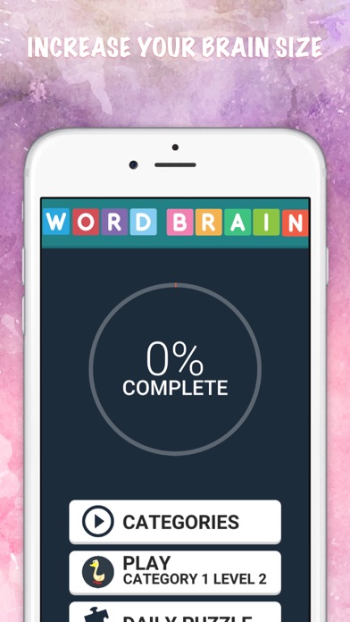 Screenshot #1 pour WordBrain HD - Crossword
