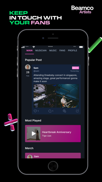 Beamco for Artists Screenshot