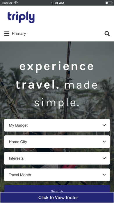 App screenshot