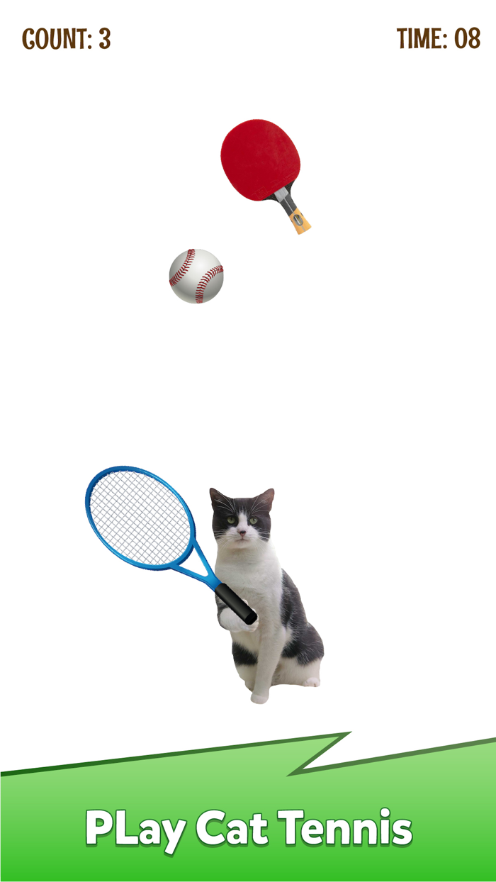 Cat Tennis Clash - 3D Tennis
