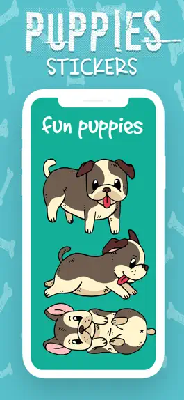 Game screenshot Cute Puppies Stickers! mod apk