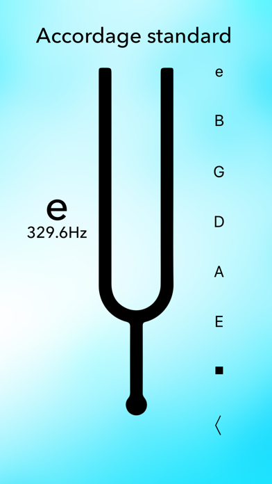 Screenshot #2 pour Accordeur Guitare Électrique L