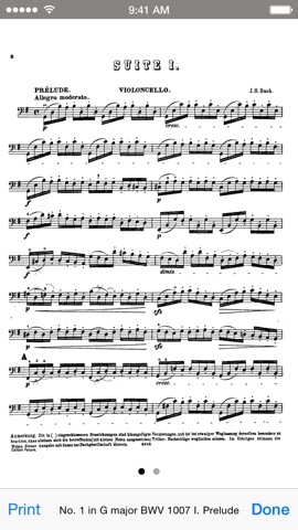 Bach Cello Suites - SyncScoreのおすすめ画像4