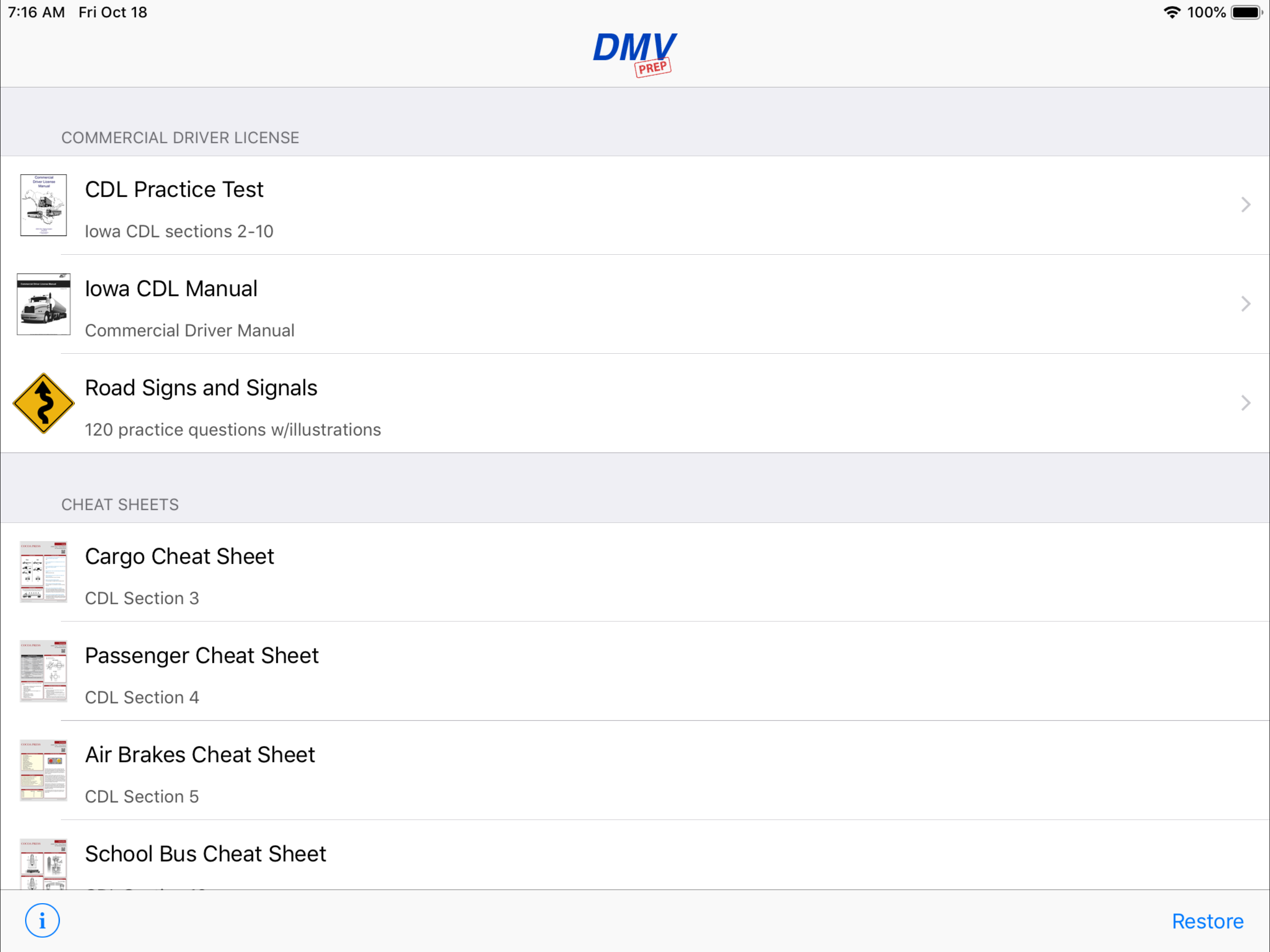 Iowa CDL Test Prep screenshot 10
