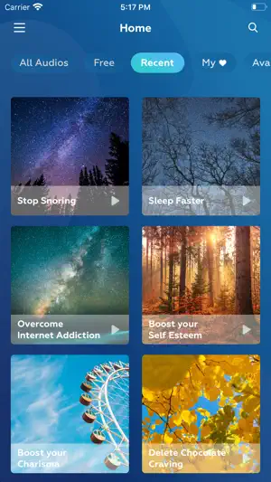 UpNow Digital Hypnotherapy screenshot 1