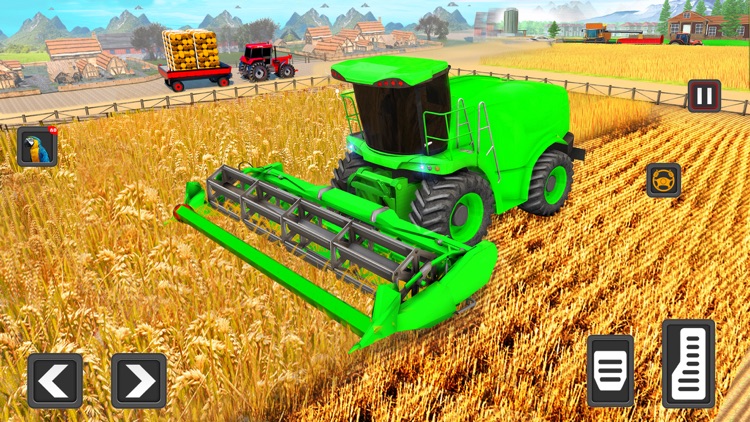 Tractor Farming Crop Harvester screenshot-5