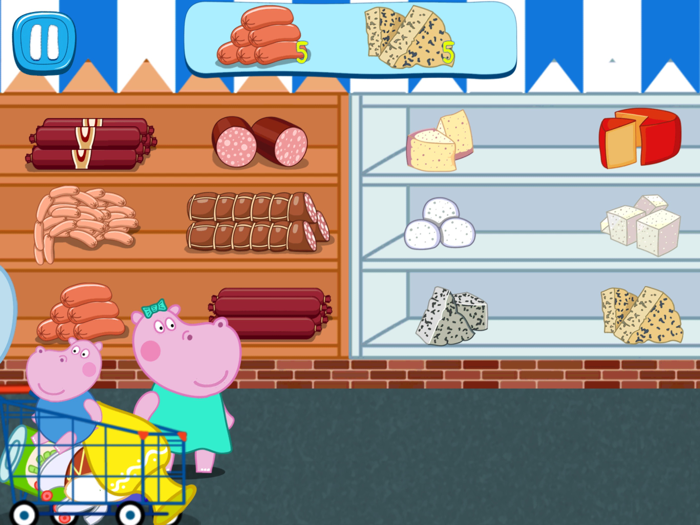 Shopping game Supermarket