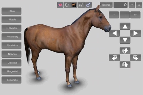 3D Horse Anatomy Softwareのおすすめ画像1
