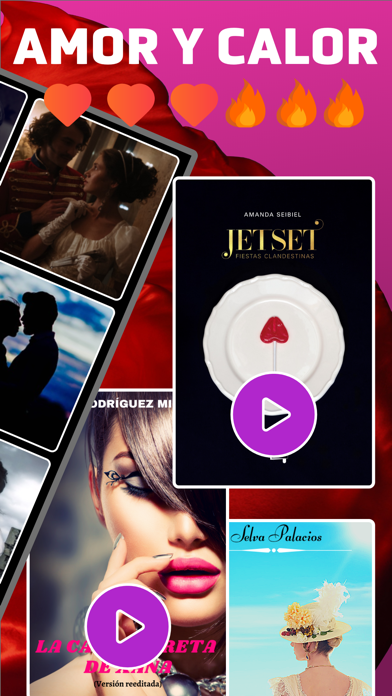 Escuxa: Audiolibros romántica Screenshot