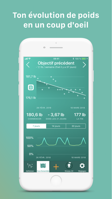 Screenshot #3 pour Scelta: surveiller votre poids