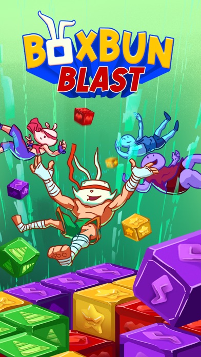Boxbun Blast Block Adventure Screenshot