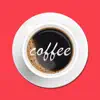 Latte Coffee Stickers delete, cancel