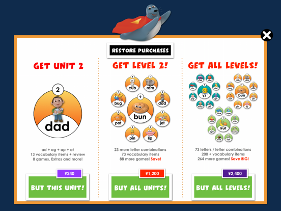 Oxford Phonics World: Personal iPad screenshot 6 - Education app