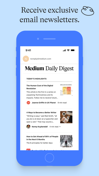 Medium: Read & Write Stories Screenshot