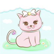 Pinkish Cat