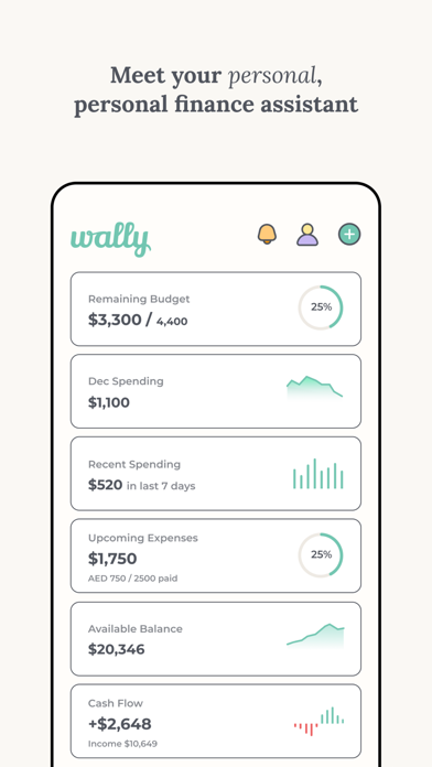 Wally: Smart Personal Financeのおすすめ画像1