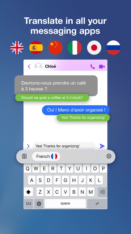#1. AlphaKey-Translation Keyboard (iOS) 来自: Ting-Wei Liu