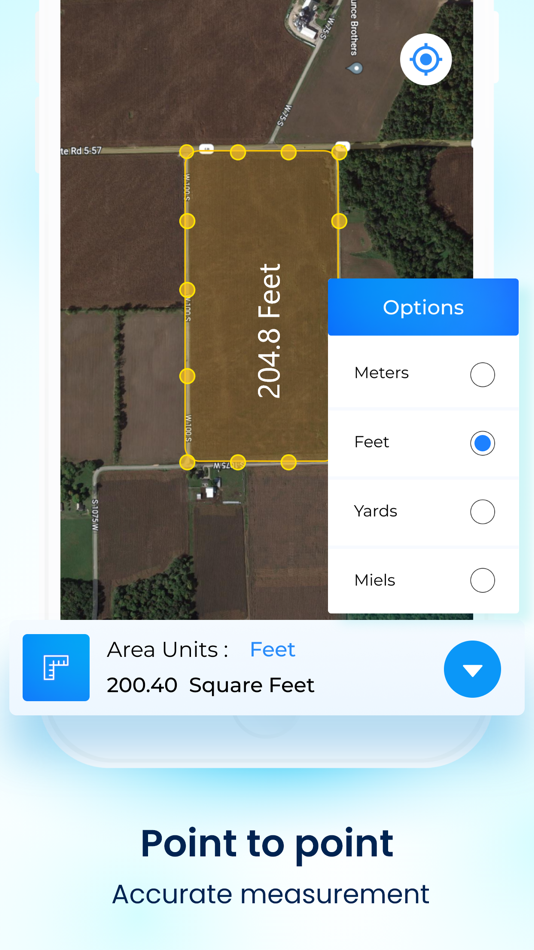 #3. Fields Area Measurement (iOS) 由: Bhavik Savaliya