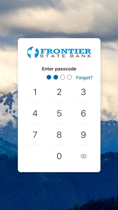 Frontier-OK Banking Screenshot