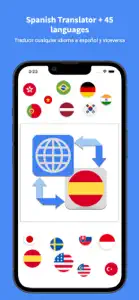 Spanish Translator Pro - 45+ screenshot #2 for iPhone