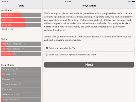 Tokyo Wizard iPad app afbeelding 2