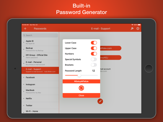 iPassworder - Password Managerのおすすめ画像4