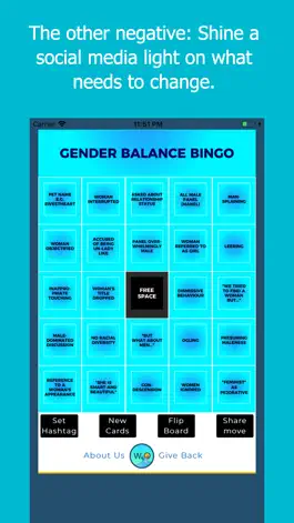Game screenshot Gender Balance Bingo apk