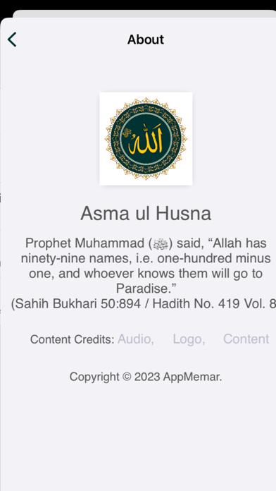 99 Names of Allah Asmaul-Husnaのおすすめ画像3