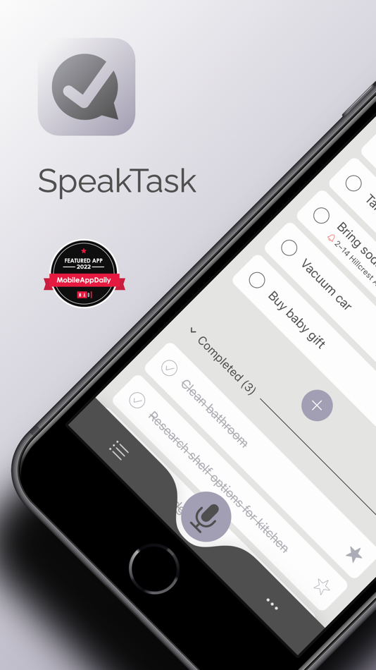 SpeakTask - 1.3.18 - (iOS)