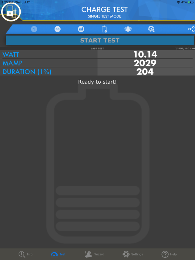 ‎Ampere - battery charge info Screenshot