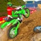 Experience the thrill of passing obstacles on your dirt bike while showing off your skills and speed