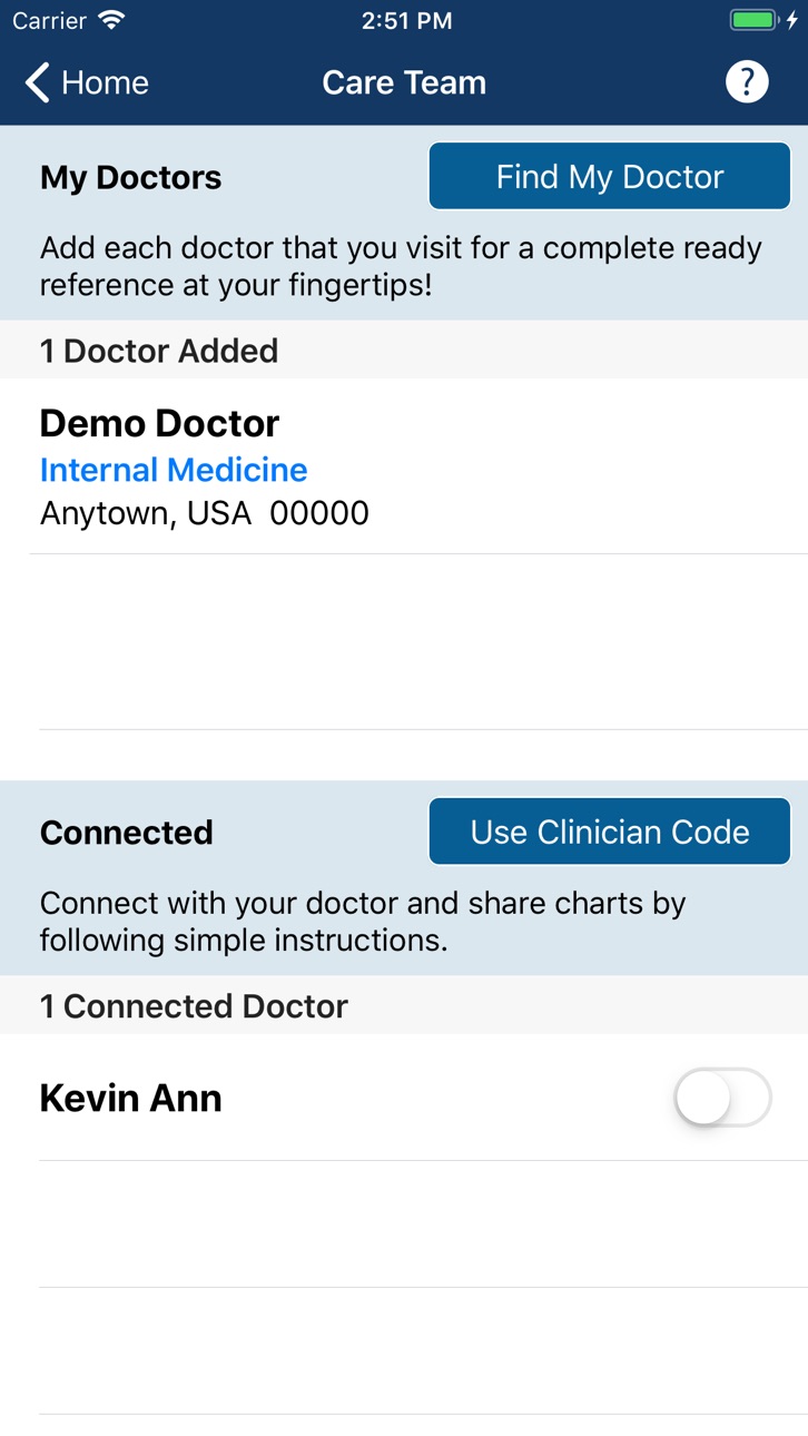 iPhone screenshot