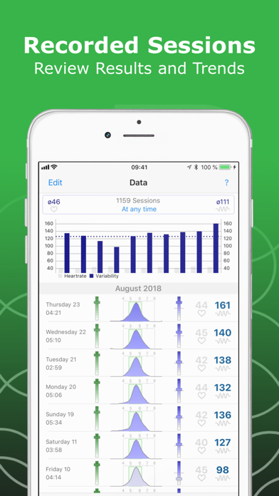 HeartBreath HRV Screenshot