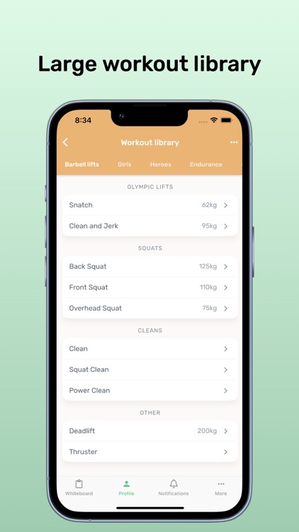 Dreamwod screenshot-4